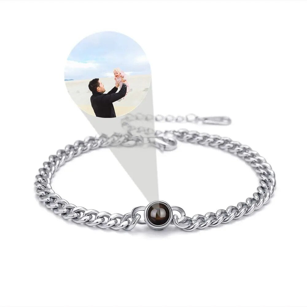 Chain Projection Bracelet