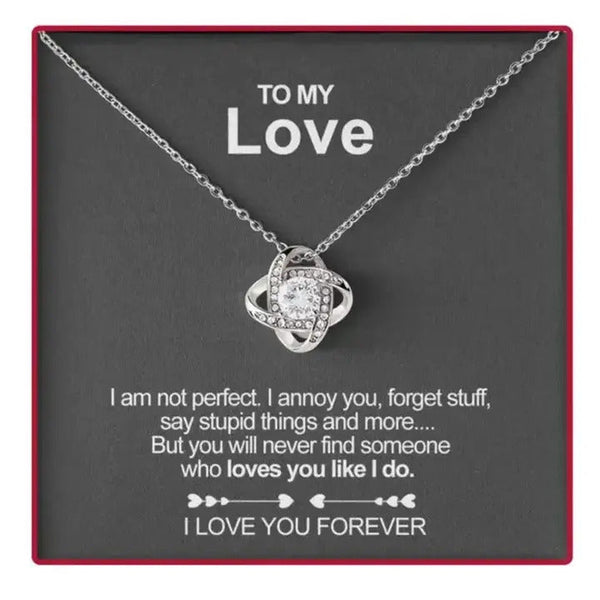 Forever Rose Box W/ Necklace And Gift Card