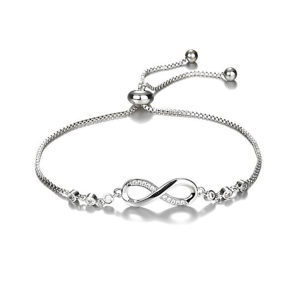 Eternal Love Bracelet Silver