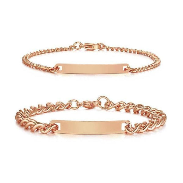 Engraved Bracelet Set